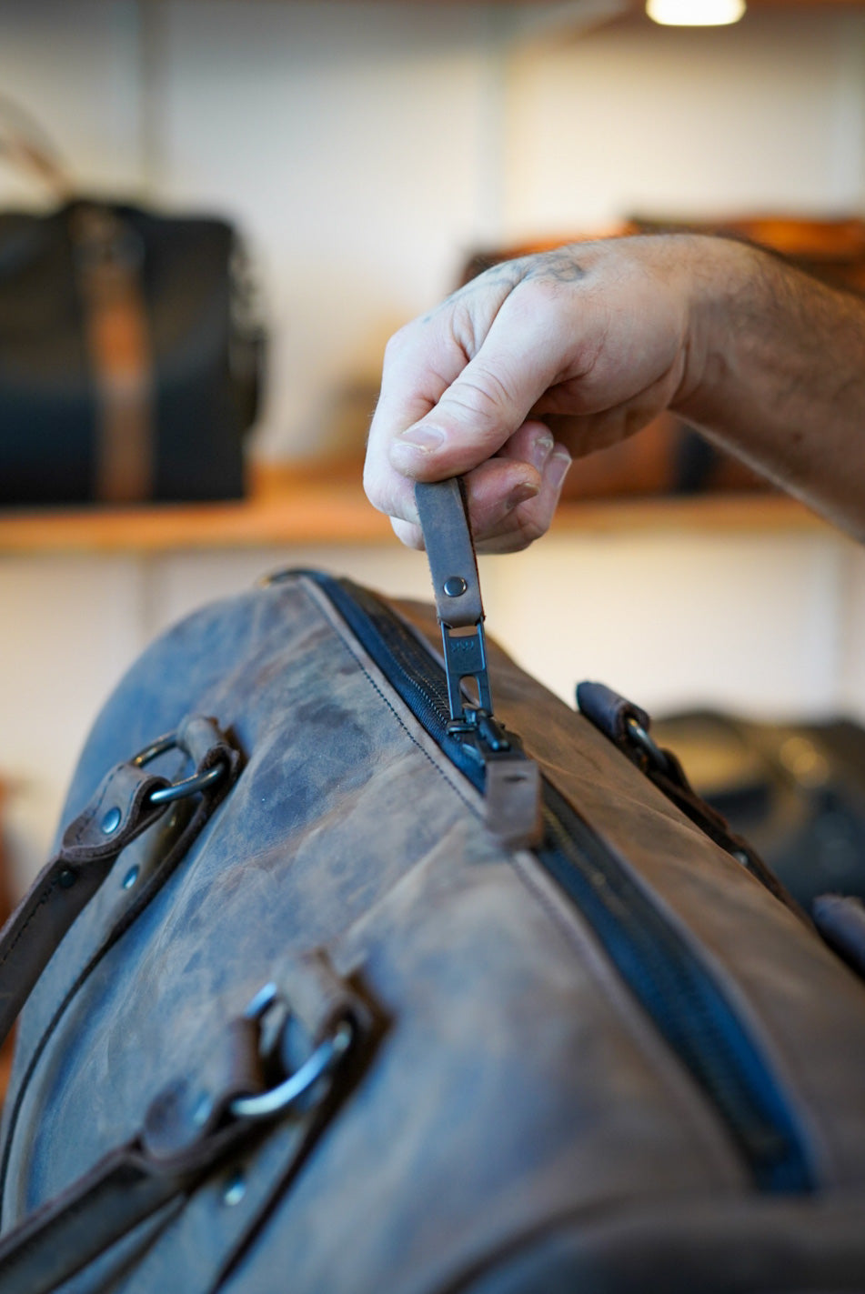 Premium Overnight Duffle Bag in Gaucho Brown - Perfect for Travel, Gym & Weekend Getaways | Durable & Stylish Carry-On Luggage