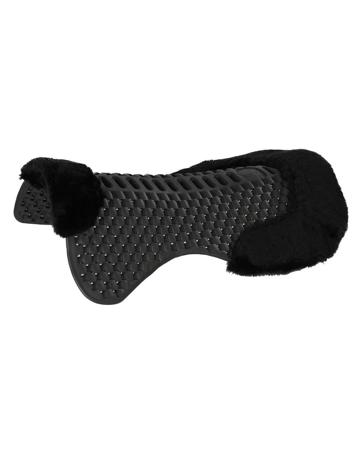 Acavallo Piuma Air Release Featherlight Cut-Out Eco Wool Saddle Pad - Lightweight & Breathable for Horse Riding, Dressage & Jumping