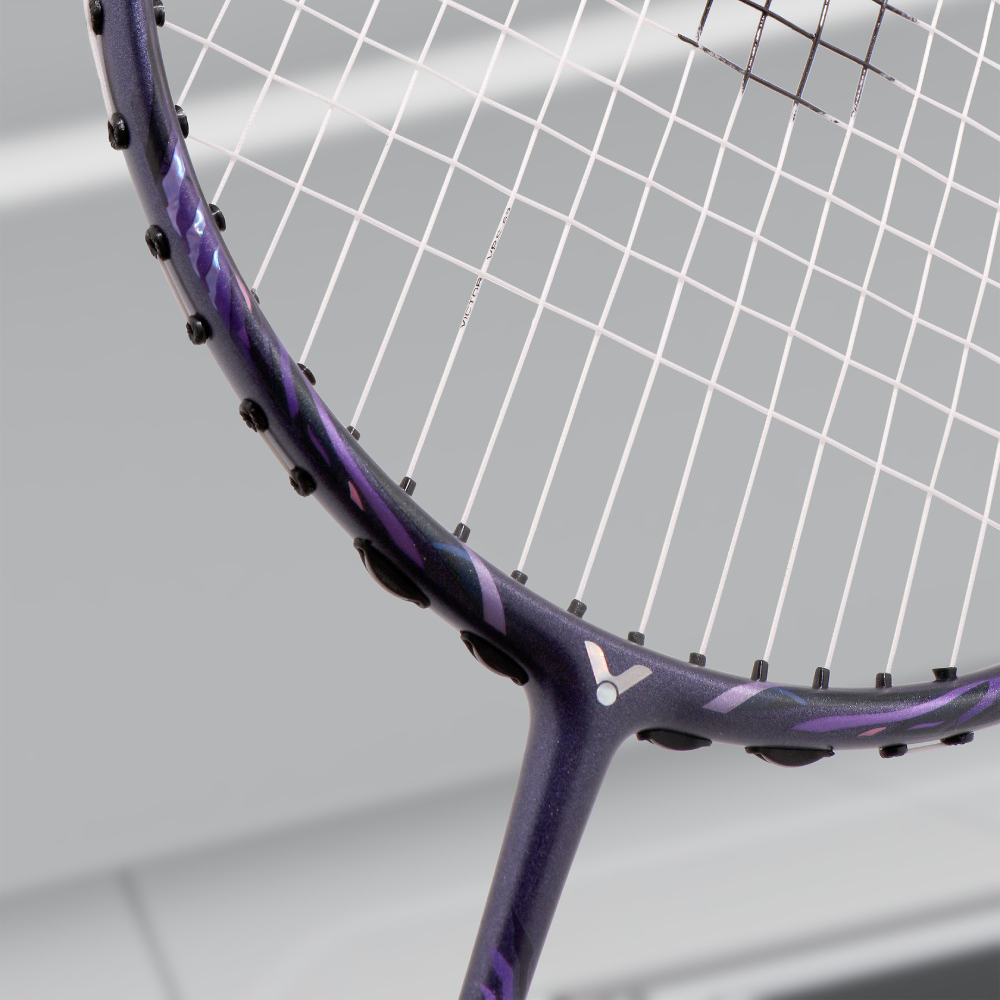 Victor AuraSpeed Fantome ARS FANTOME J Badminton Racket - Mystical Purple | Lightweight High-Performance Racquet for Competitive Play & Training