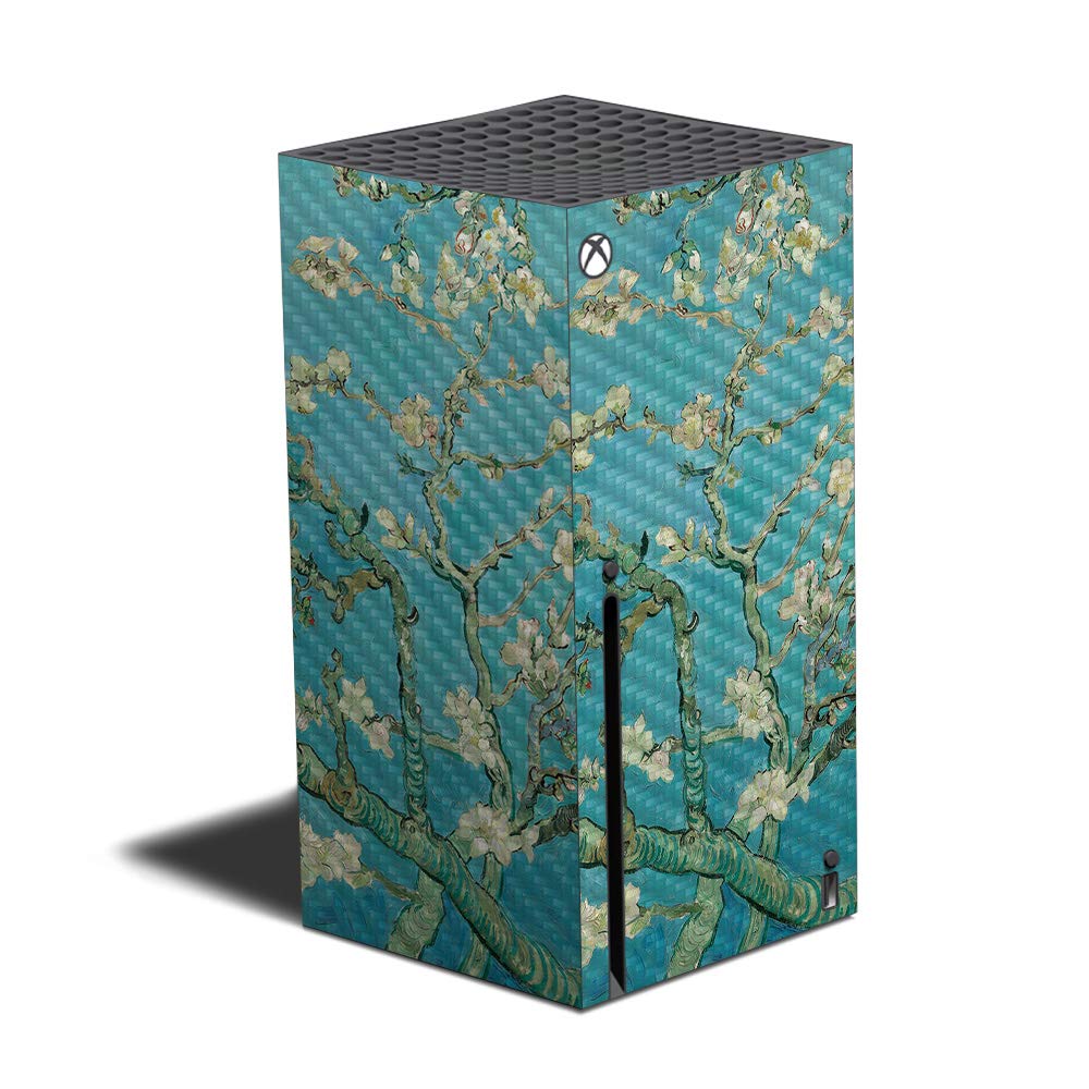 Carbon Fiber Skin for Xbox Series X - Almond Blossom | Durable Protection for Gaming
