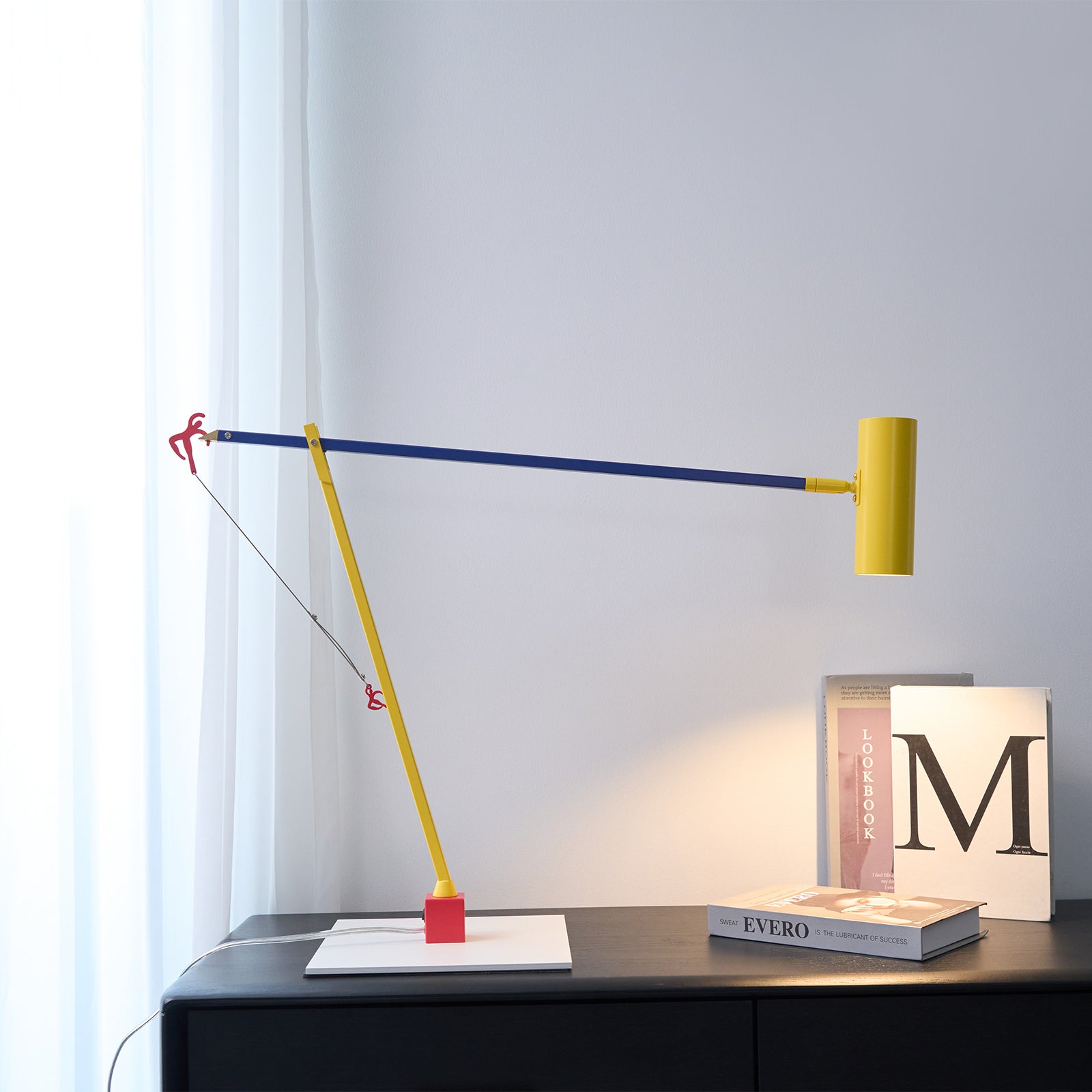 Ettorino Modern Table Lamp - Adjustable LED Desk Light for Home Office, Bedroom & Living Room - Perfect for Reading, Working & Decor
