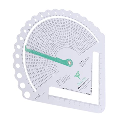Fityle Soft Knitted Sweater Knitting Calculator - Counting Ruler Frame Knitting Tool for Beginners & Adults | Perfect for DIY Crafts, Mother's Day Gifts & Home Knitting Projects