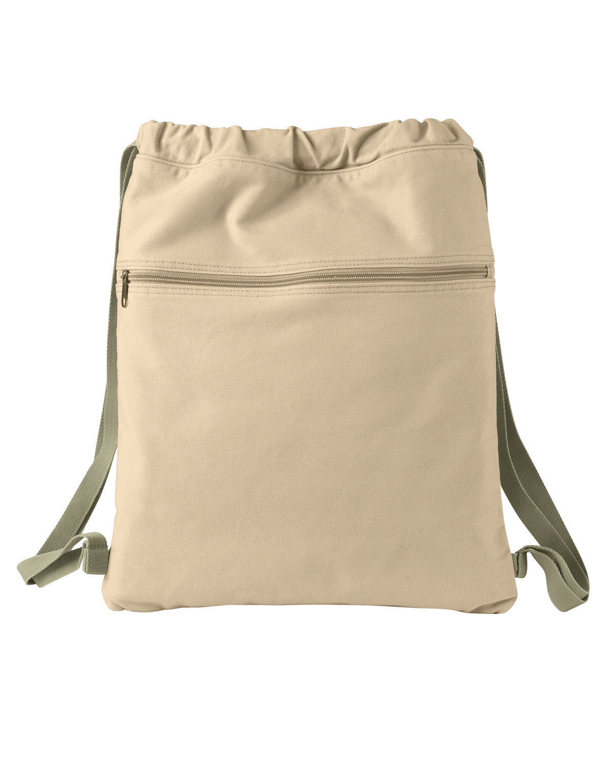 Authentic 1901 Pigment Dyed Canvas Cinch Sack - Vintage Style Durable Drawstring Backpack for Outdoor Hiking, Travel & Daily Use