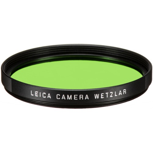Leica E49 Green Filter for M Series Cameras - Enhance Contrast & Reduce Glare - Perfect for Landscape & Black & White Photography