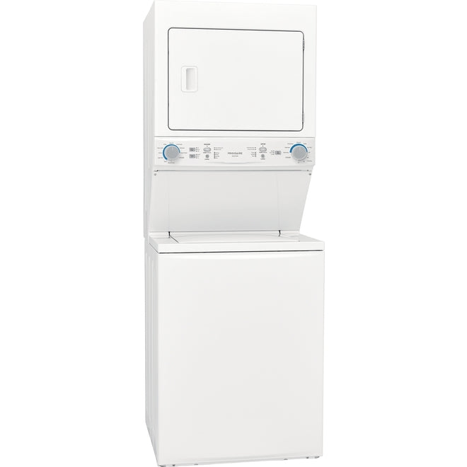 Frigidaire FLCE752CAW 4.5 Cu. Ft. Washer and 5.6 Cu. Ft. Dryer Laundry Center - White, Energy Star Certified - Perfect for Apartments, Small Homes & Space-Saving Laundry Solutions