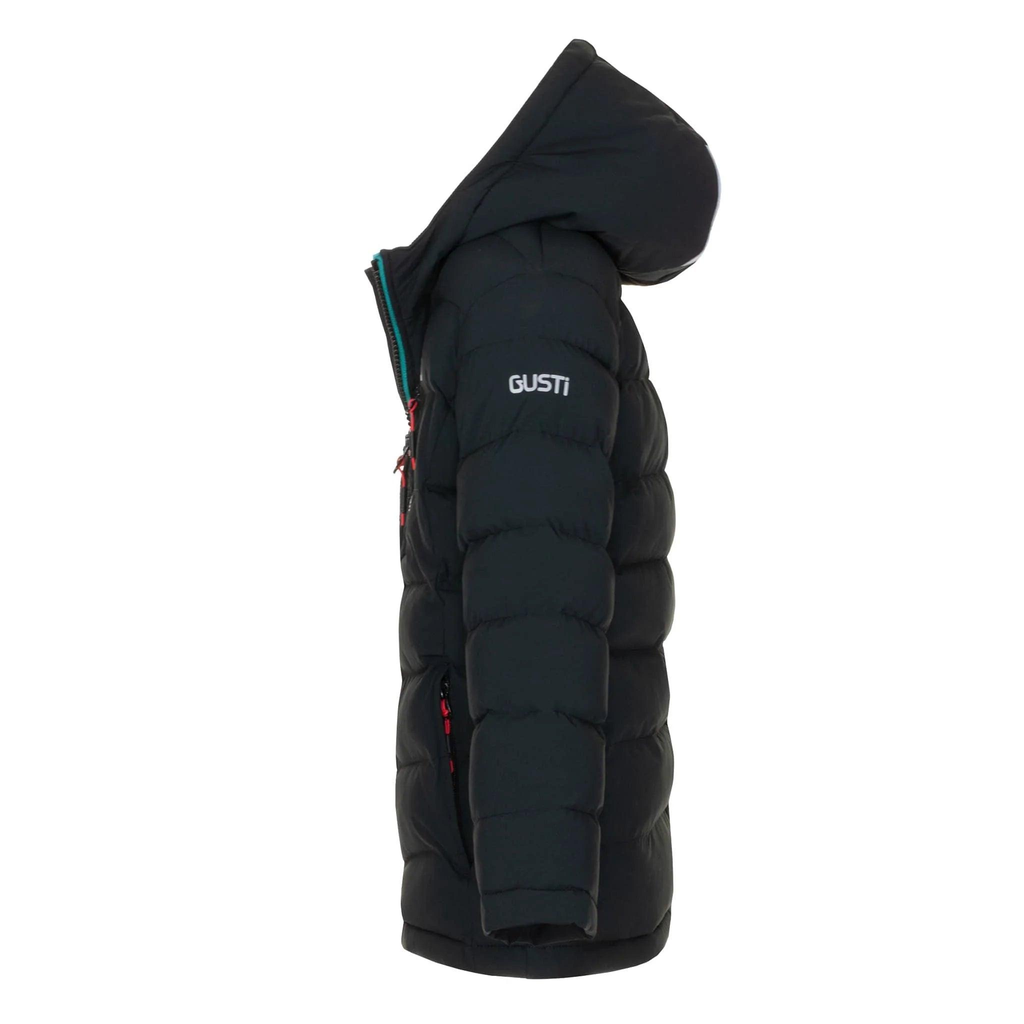 Gusti Kara Snowsuit for Women - Waterproof Winter Jacket with Hood - Black - Perfect for Skiing, Snowboarding & Cold Weather Outdoor Activities