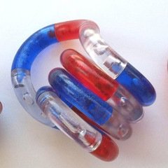 Original Tangle Jr. Fidget Toy - Stress Relief Sensory Fidget for Kids & Adults - Perfect for ADHD, Anxiety, Office & Classroom Focus