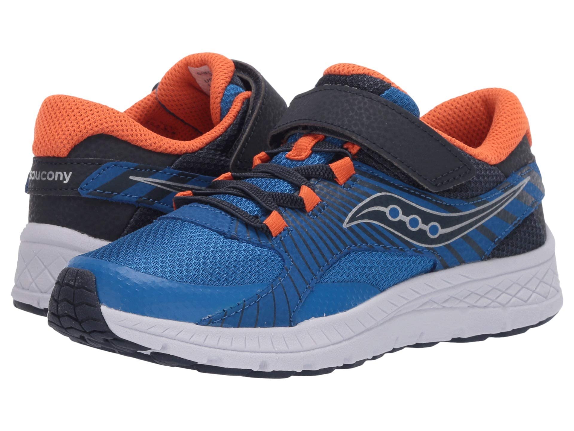 Saucony S-Velocer A/C Boys Running Shoes - Lightweight & Breathable for Kids (Little Kid/Big Kid) - Perfect for School, Sports & Daily Activities