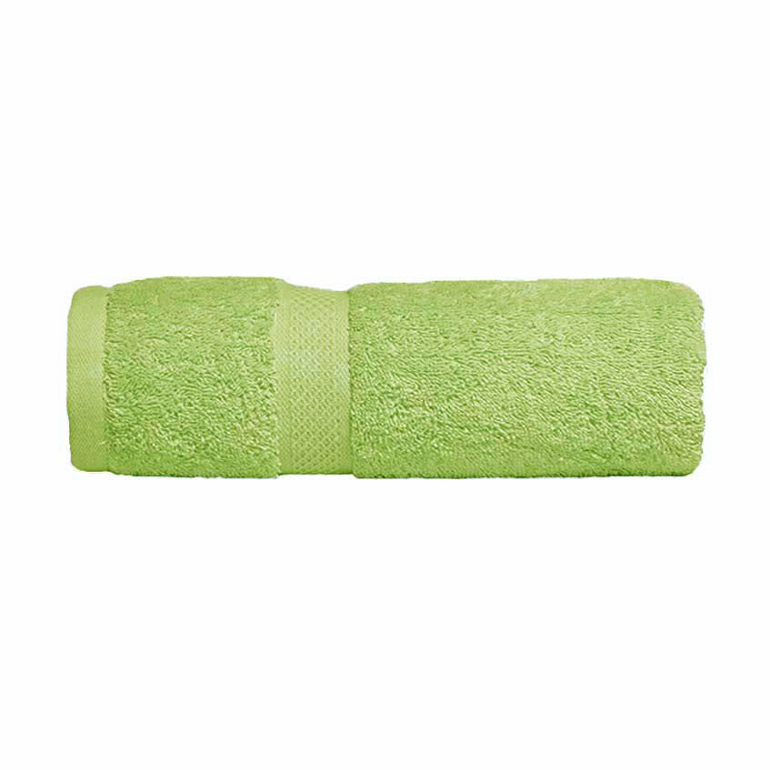 Premium 100% Combed Cotton Bath Towels - Super Soft & Absorbent Lime Green Bath Sheets for Spa, Gym & Beach | Luxury Hotel Quality Bathroom Towel Set