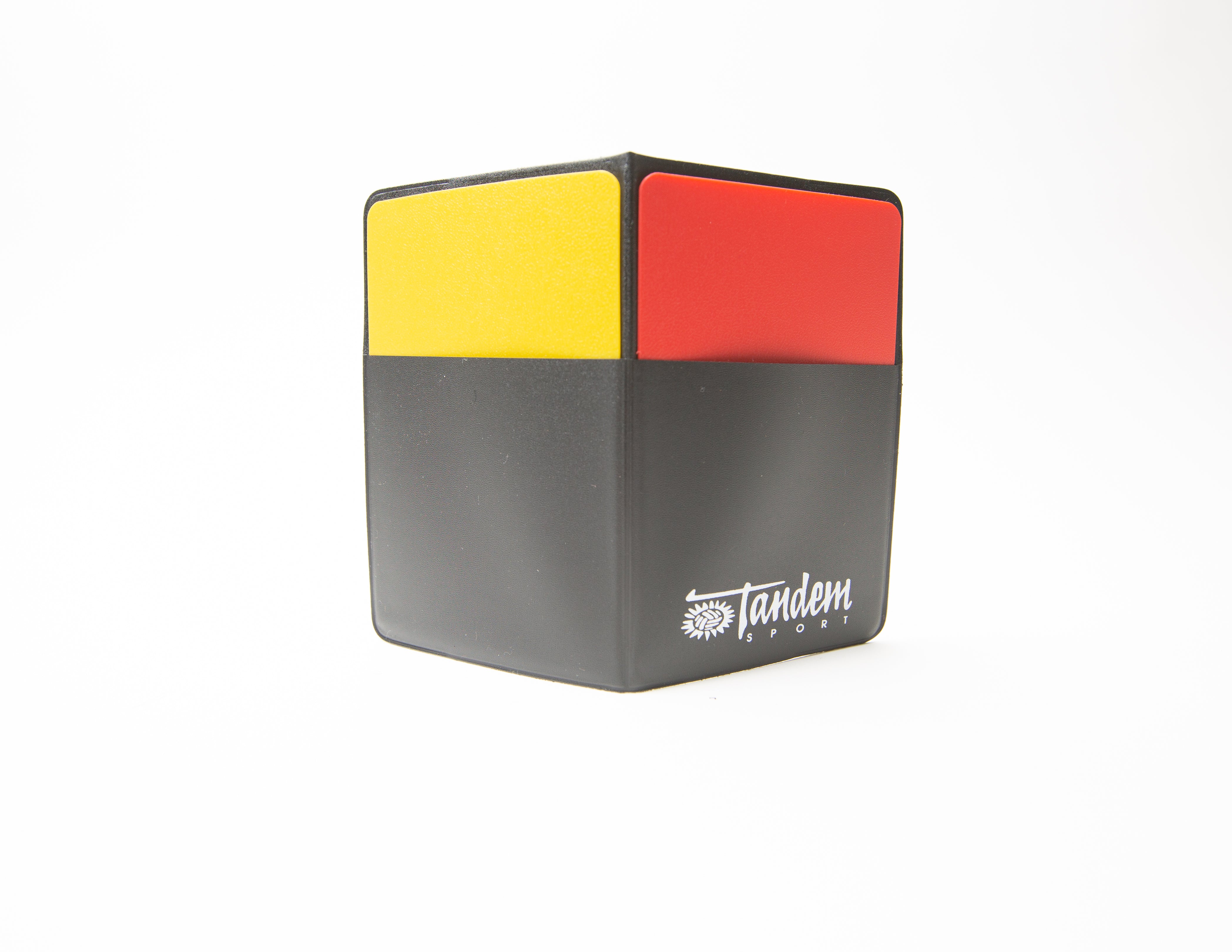 Premium Red and Yellow Soccer Referee Cards with Leather Wallet - Perfect for Football Matches, Training, and Coaching Sessions