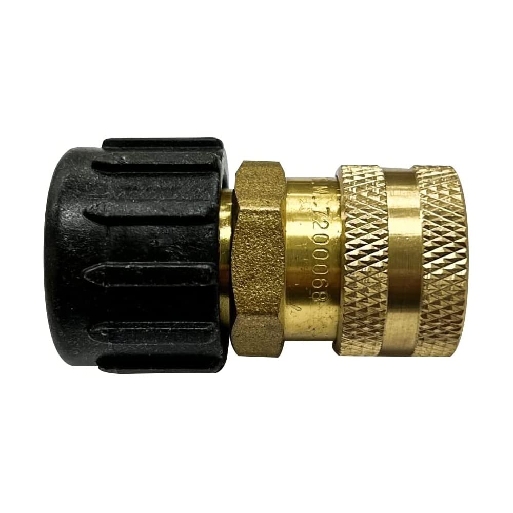 Simpson Pressure Washer QC Socket M22 Brass 4500 PSI for Heavy-Duty Cleaning