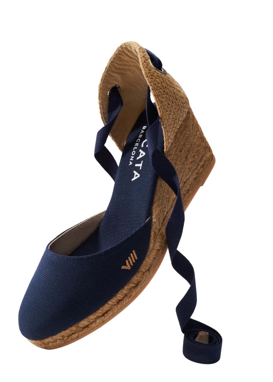 Viscata Sagaro Women's Espadrille Wedge Sandals - Handmade in Spain with 2.5
