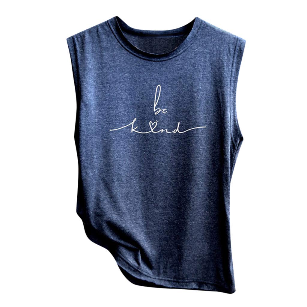 Women's Workout Tank Tops - Breathable Sleeveless Yoga Shirts for Summer | O-Neck Loose Fit Activewear for Gym, Running & Casual Wear