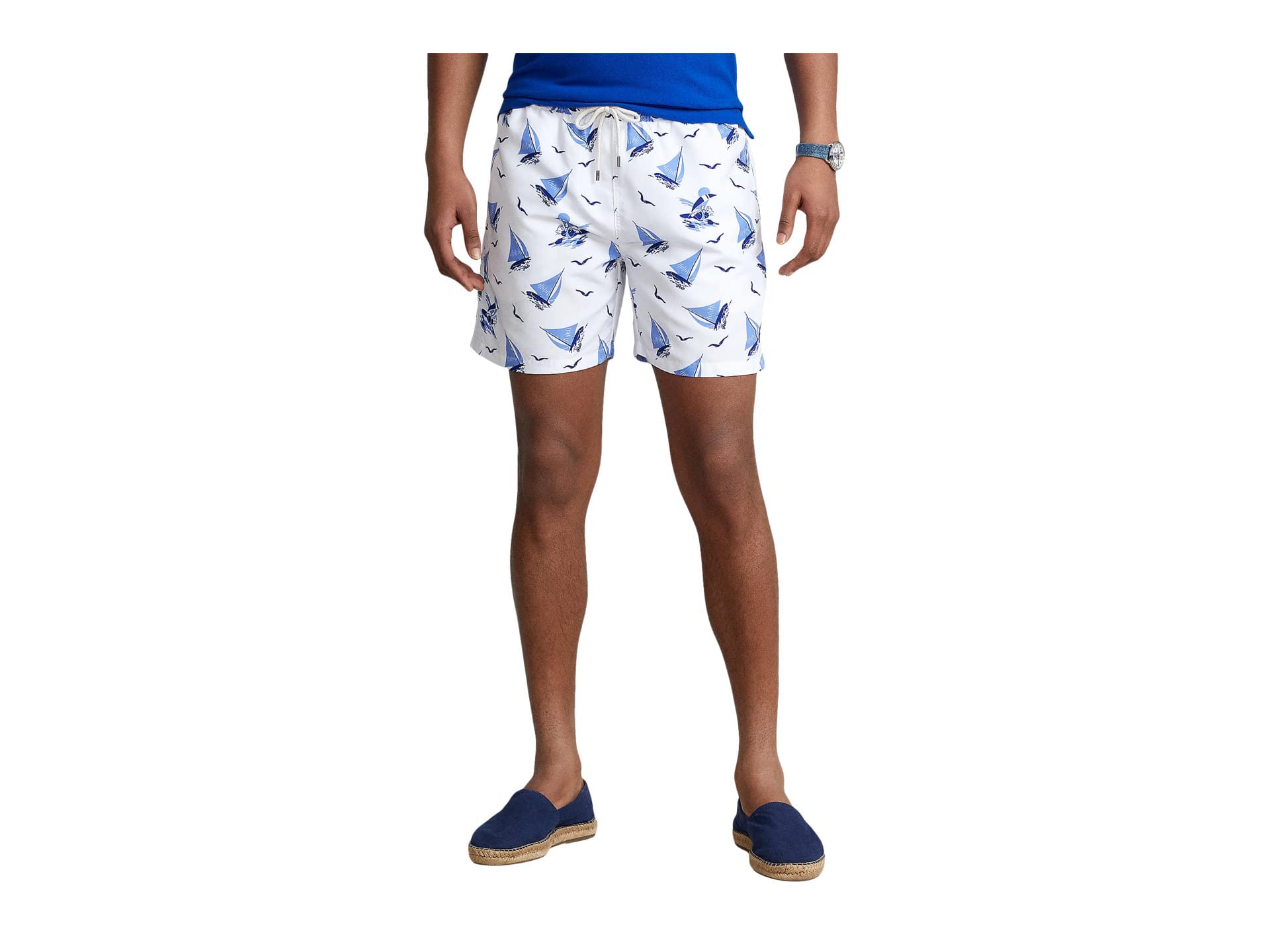 Ralph Lauren Men's Bear Traveler Swim Shorts - Quick-Dry, Comfortable Swim Trunks for Beach, Pool & Vacation | Perfect for Summer Travel & Water Activities
