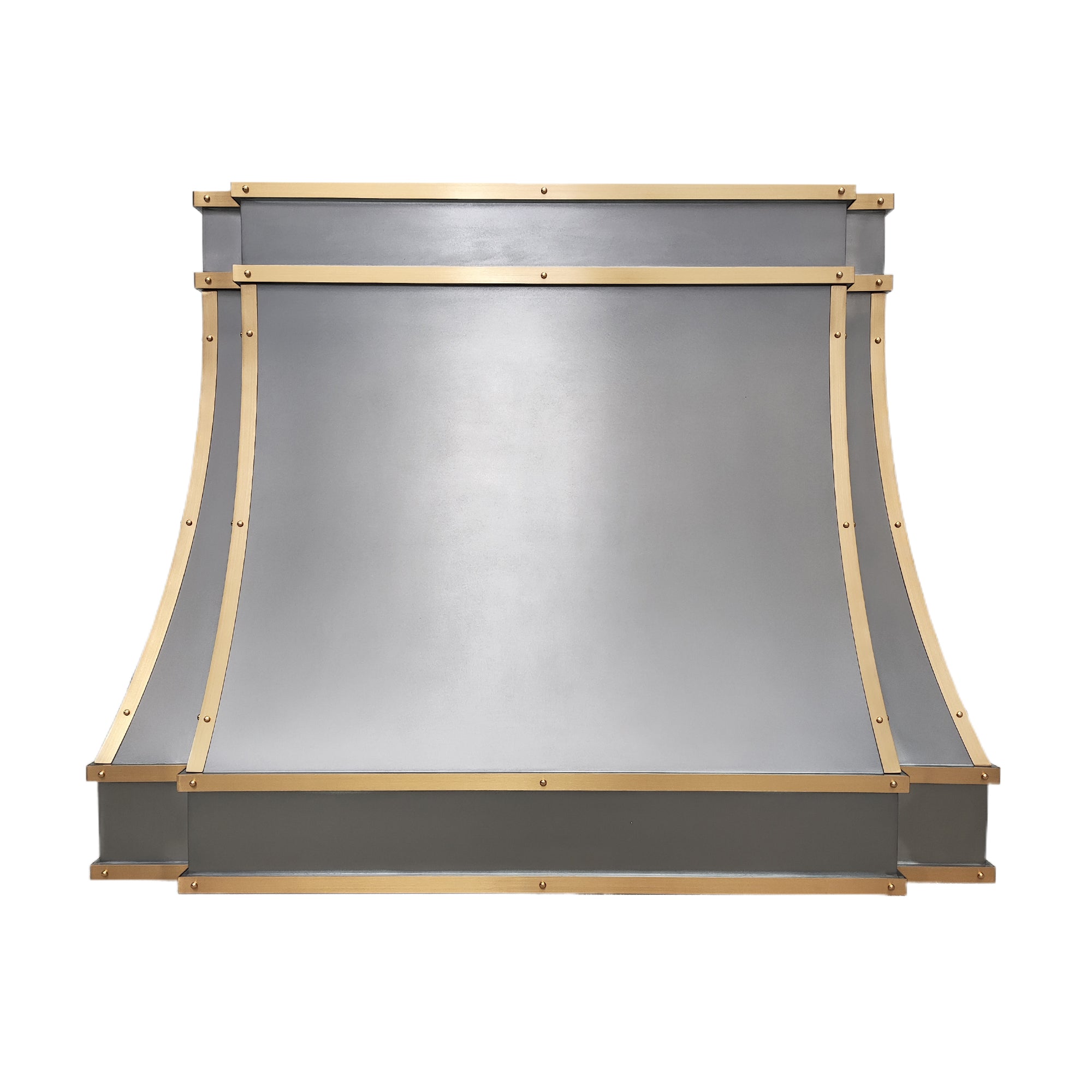 SINDA Premium Sierra Style Zinc Range Hood ZRH33 BS - 36 Inch Stainless Steel Kitchen Exhaust Fan with LED Lights - Perfect for Modern Home Cooking & Ventilation