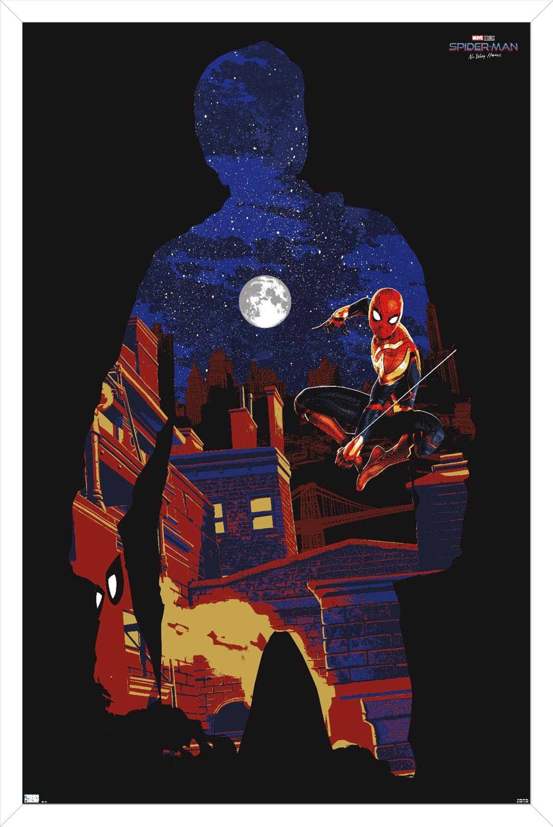 Trends International Marvel Spider-Man: No Way Home Silhouette Wall Poster - 34