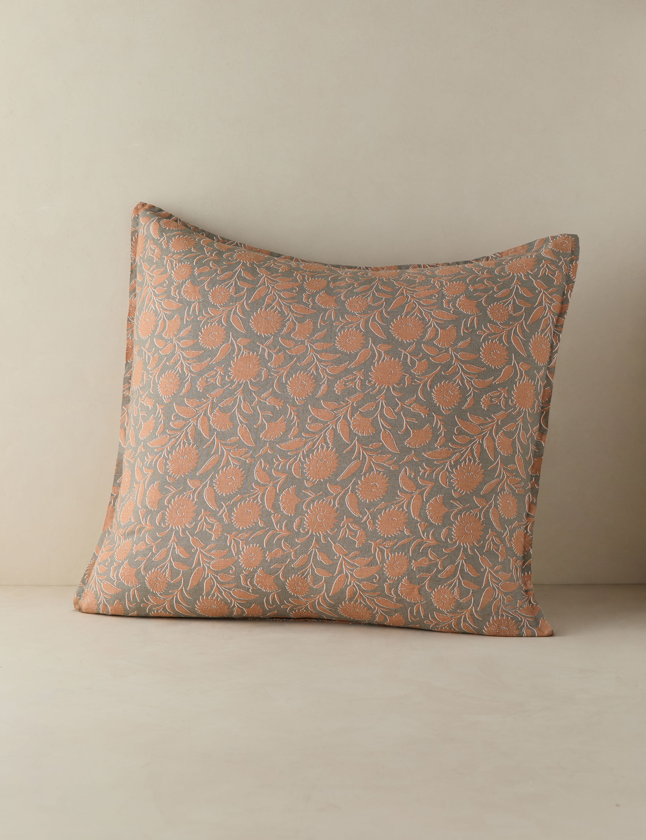 Premium Flax Linen Cotton Sham - Soft & Breathable Bedding Pillowcase for Home Decor, Guest Room & Cozy Bedroom Styling