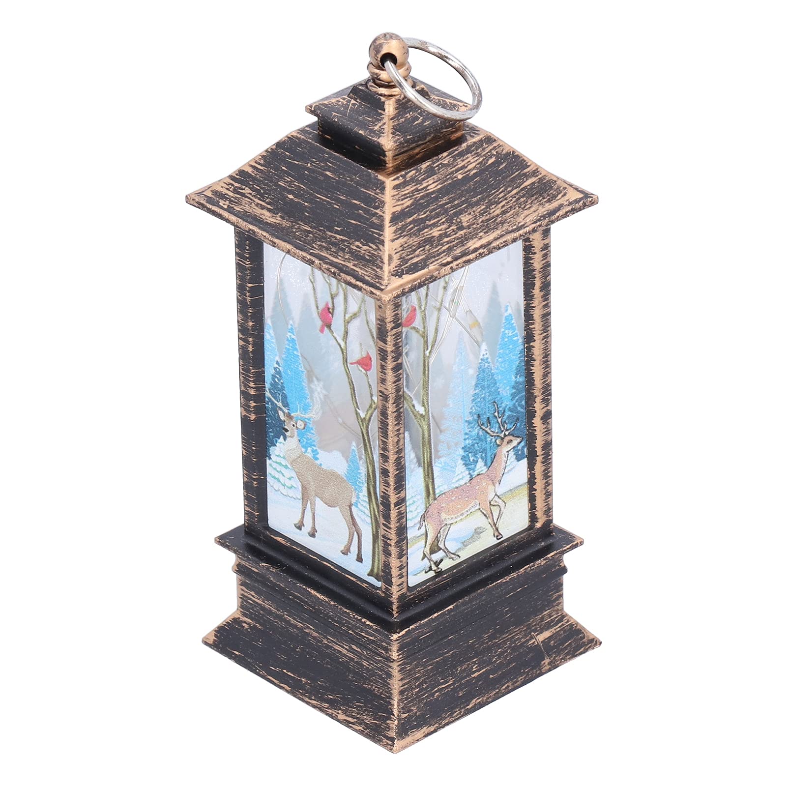 01 Hanging Lamp - Portable Battery Operated LED Christmas Decorative Light for Kids, Children's Parties, Shows & Carnival Concerts (Bronze) | Perfect for Indoor/Outdoor Holiday Decor & Festive Events