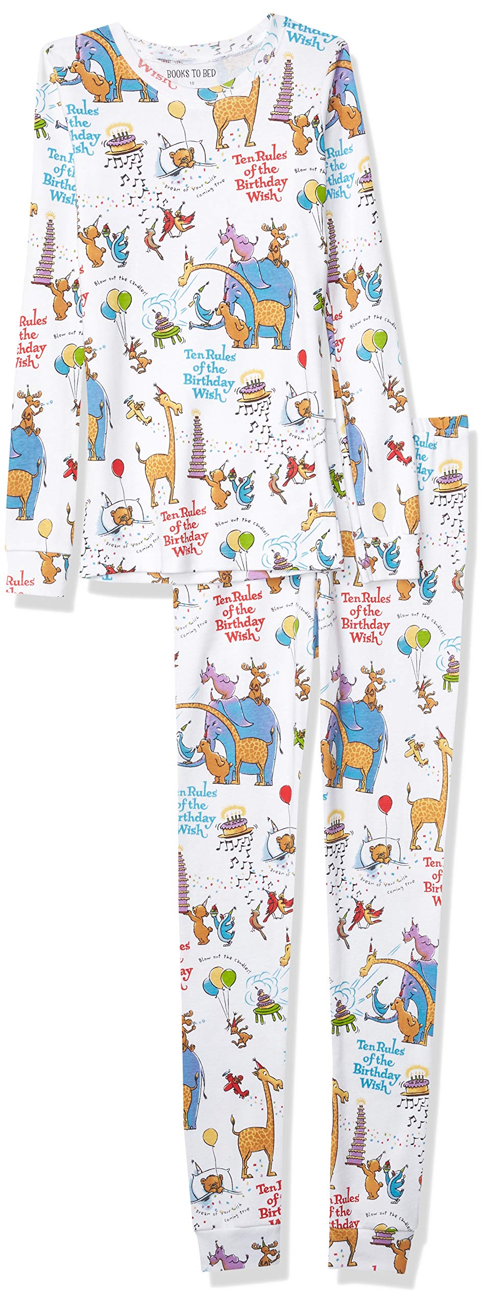 Girls' Long Sleeve Printed Pajama Set - Soft Cotton Sleepwear for Kids | Perfect for Bedtime Stories & Cozy Nights