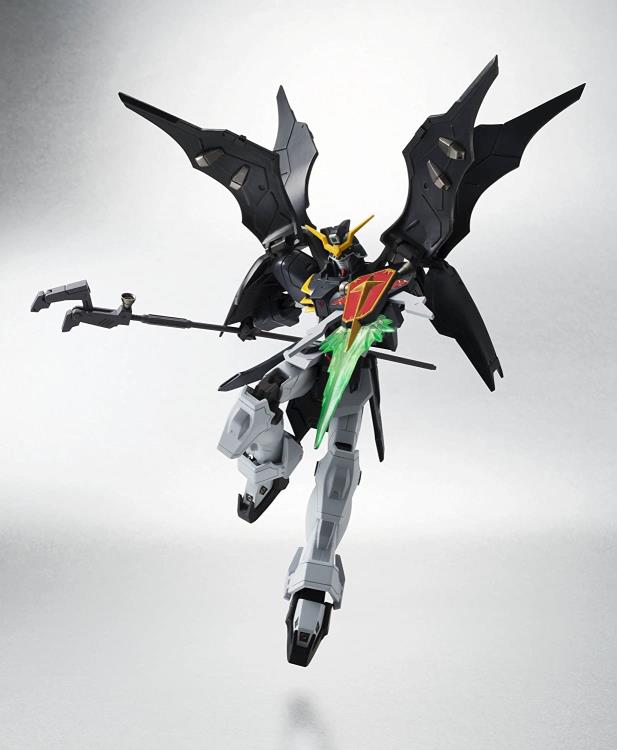 Bandai Metal Robot Spirits Gundam Wing XXXG-01D2 Deathscythe Hell Action Figure - Premium Collectible Model Kit for Anime Fans & Gundam Enthusiasts - Perfect for Display, Photography, and Role-Playing Battles