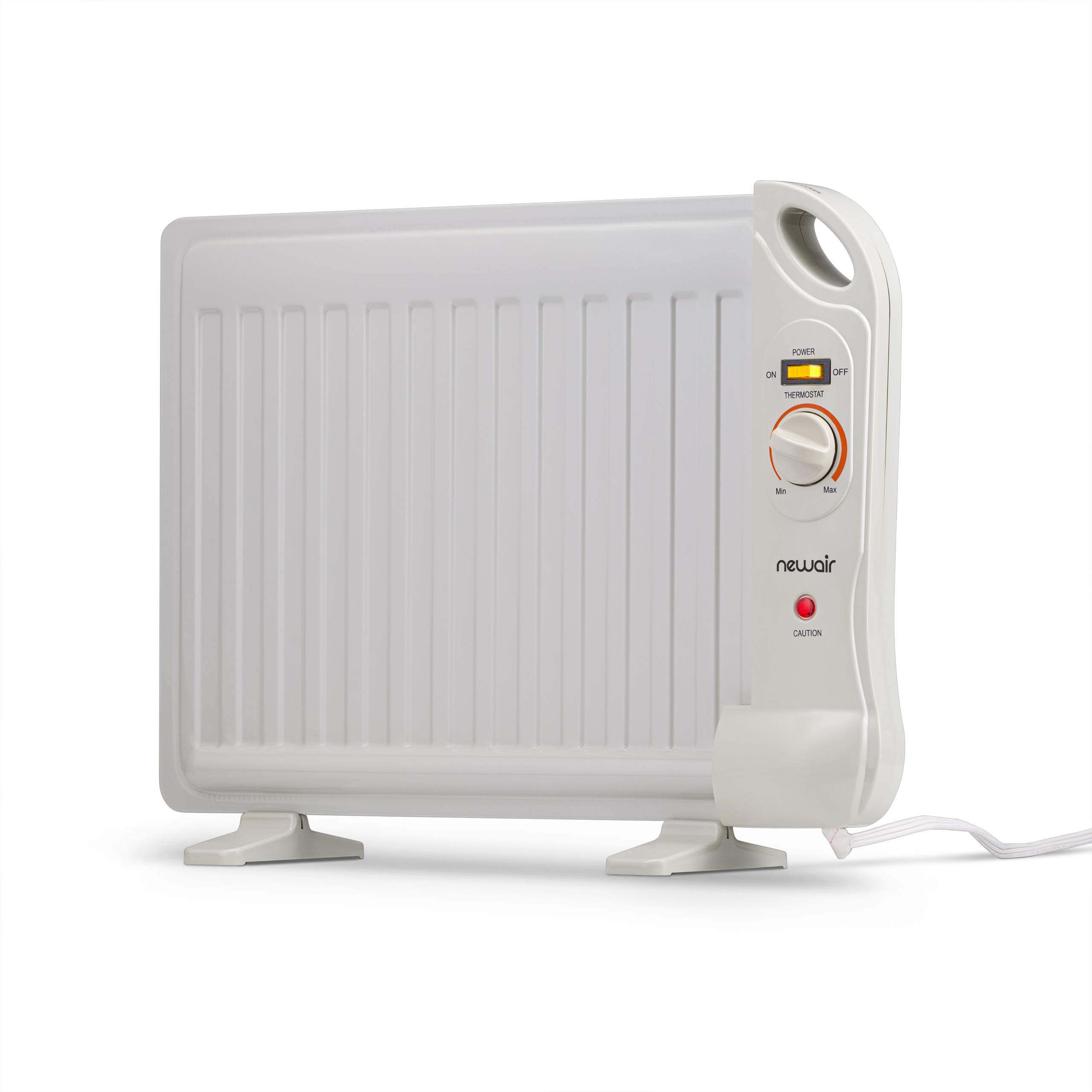 Newair 400W Portable Under Desk Heater - Slim Space Saving Design, Quiet & Energy Efficient, Perfect for Office, Home, Bedroom & Small Spaces | Stay Warm While Working, Studying or Relaxing