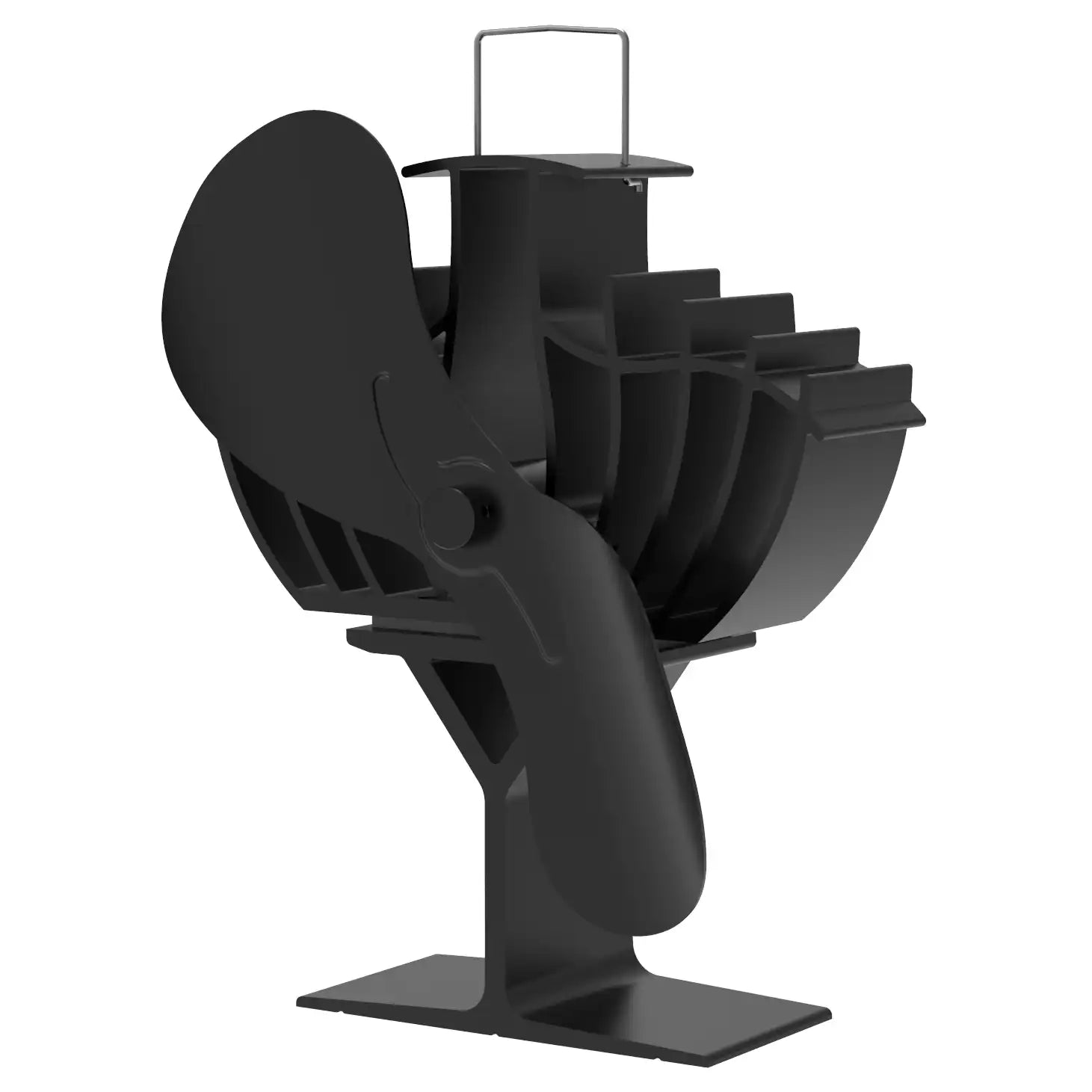 Drolet 250 CFM Heat-Powered Stove Fan - Efficient Wood Stove Accessory for Home Heating & Air Circulation | Perfect for Fireplaces, Camping & Off-Grid Living