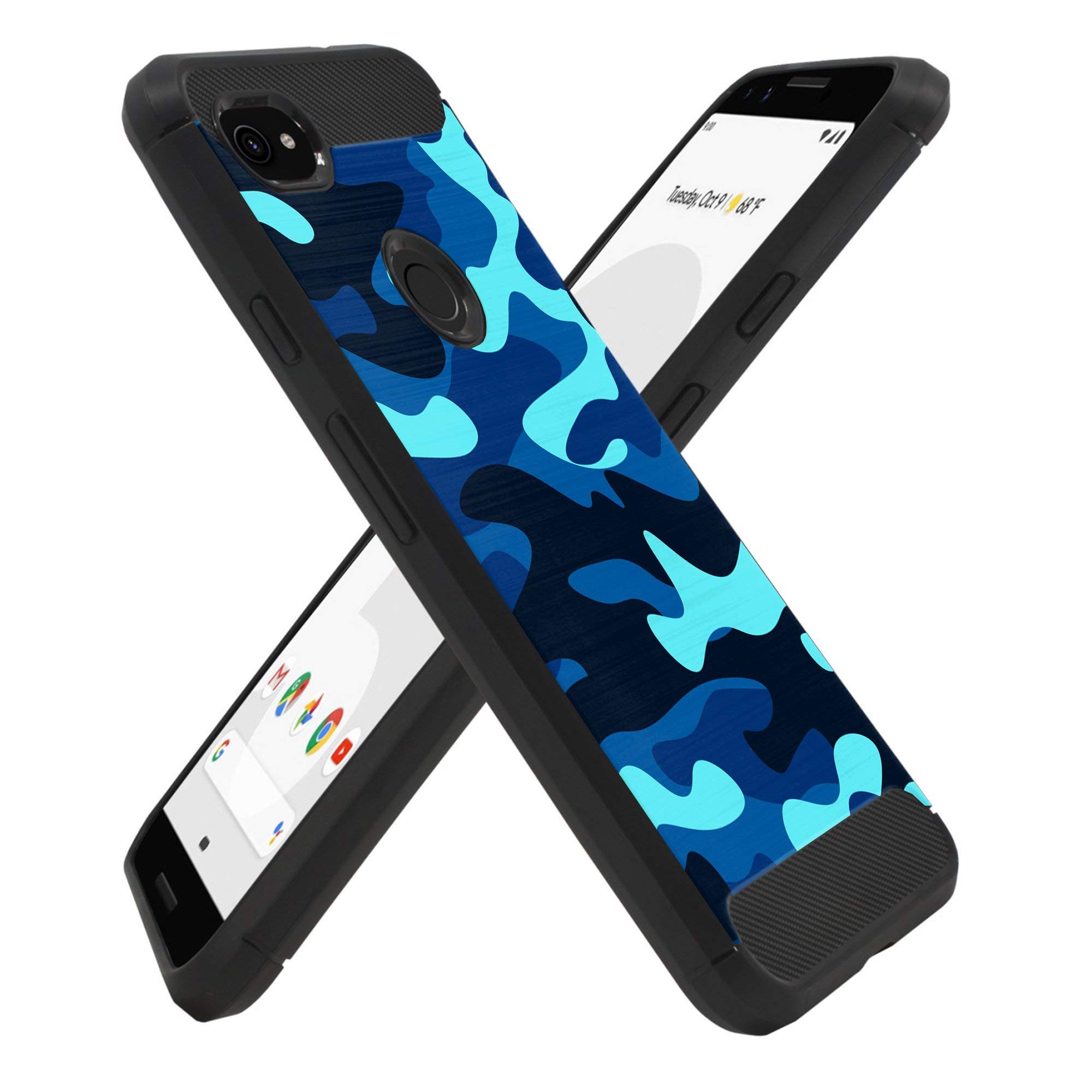 Google Pixel 3A XL Case - Durable Shockproof Cover with Carbon Fiber for Outdoor Protection
