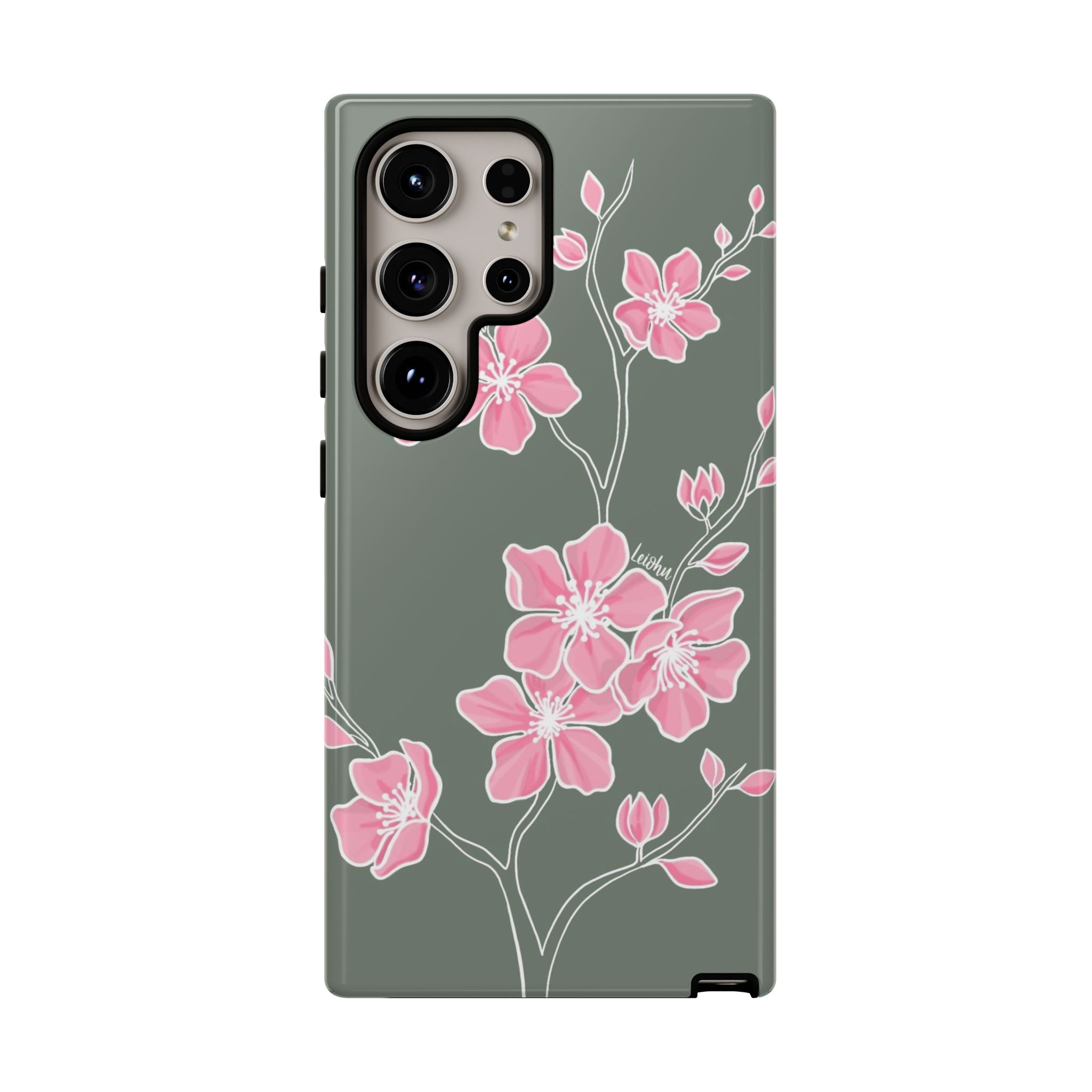 Samsung Galaxy Phone Case with Cherry Blossom Design - Stylish Protective Cover for Everyday Use, Travel & Work