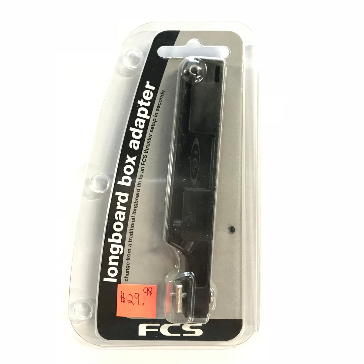 FCS Longboard Surfboard Fin Box Adapter - Compatible with FCS II & FCS 1 for Surfing, Cruising & Carving - Durable & Lightweight for Enhanced Performance