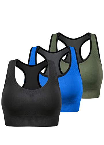 B-3pack: Black/Navy/Army Green