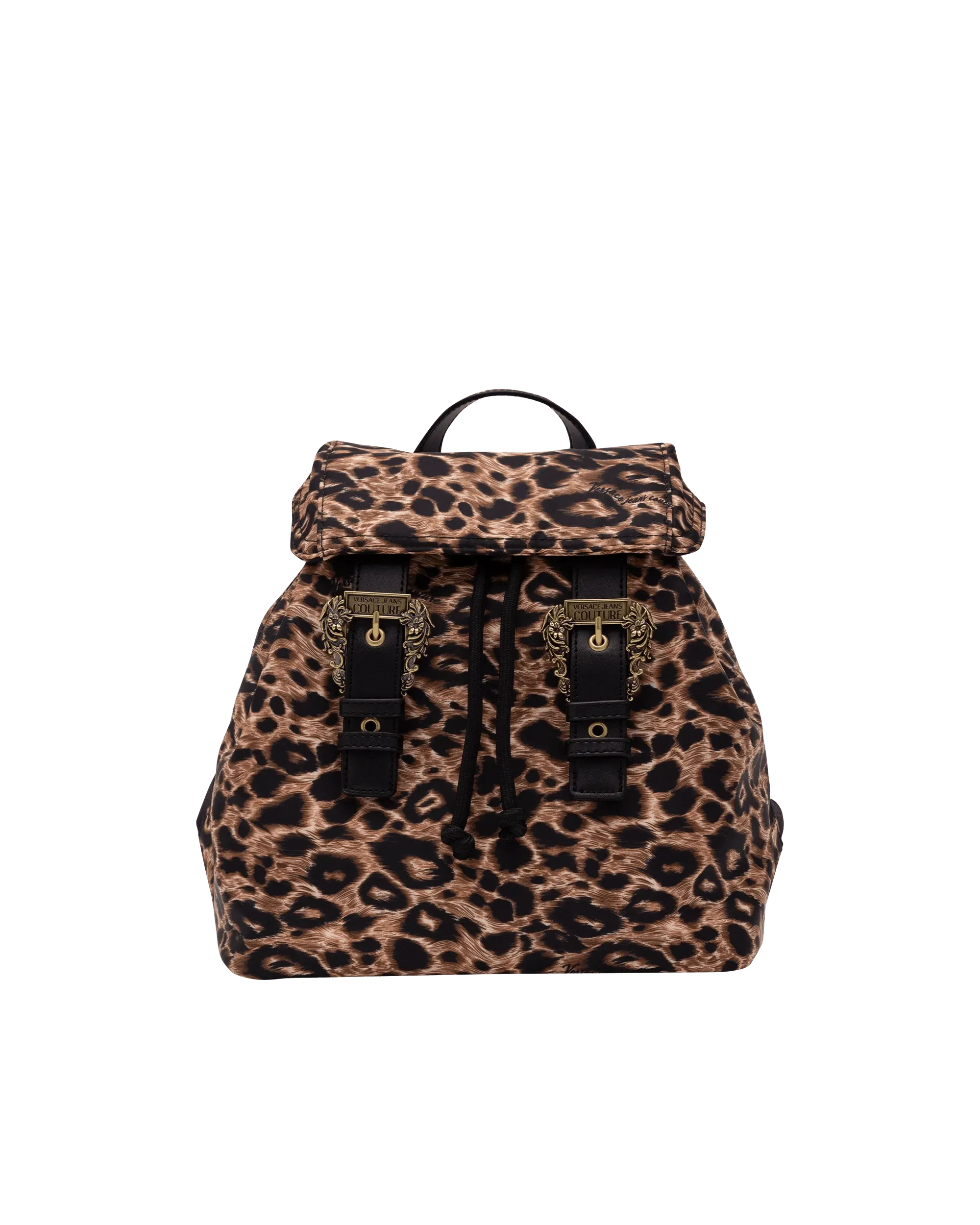 Stylish Leopard Print Medium Backpack for Women & Teens - Perfect for School, Travel & Everyday Use