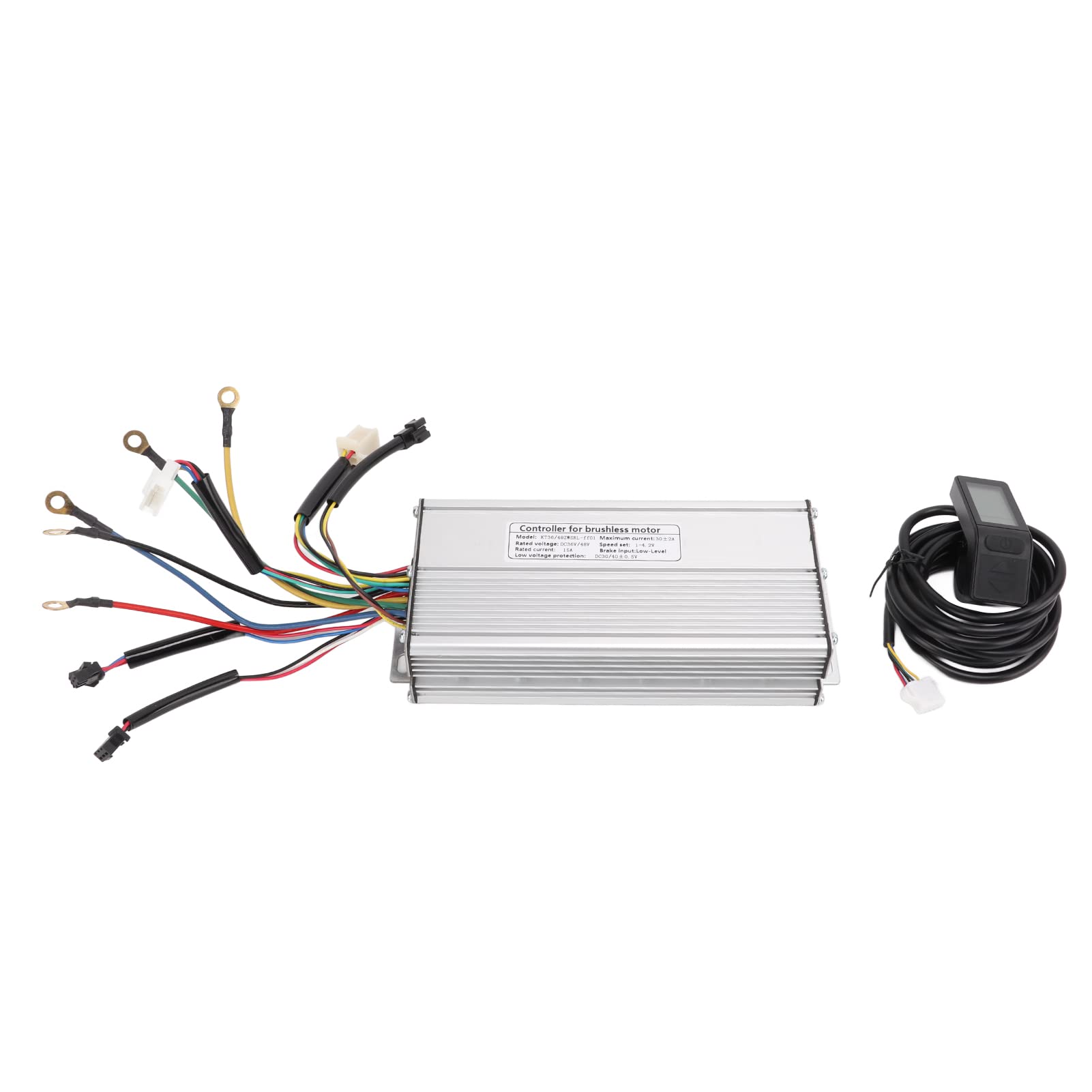 TeamSky Waterproof LCD Display & Brushless Controller Kit for Electric Bikes & Scooters - Perfect for Commuting, Off-Roading & Urban Riding