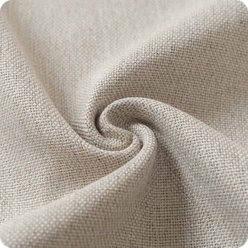 Faux Linen | Greyish Beige