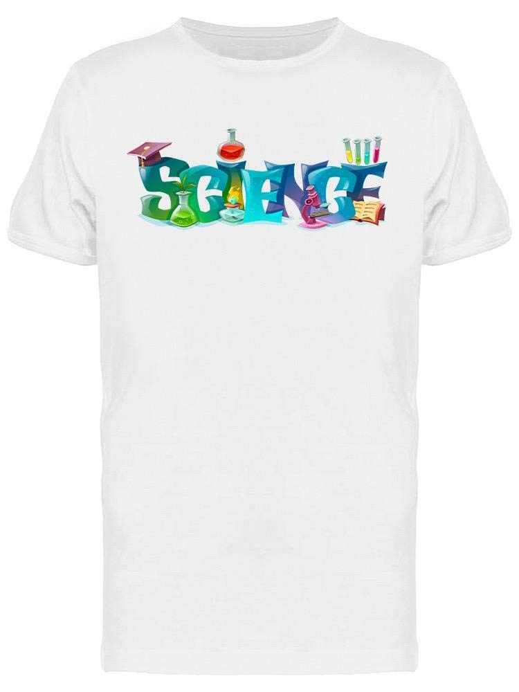 Vibrant Chemistry Lab Equipment Graphic T-Shirt for Men - Perfect for Science Enthusiasts & STEM Students
