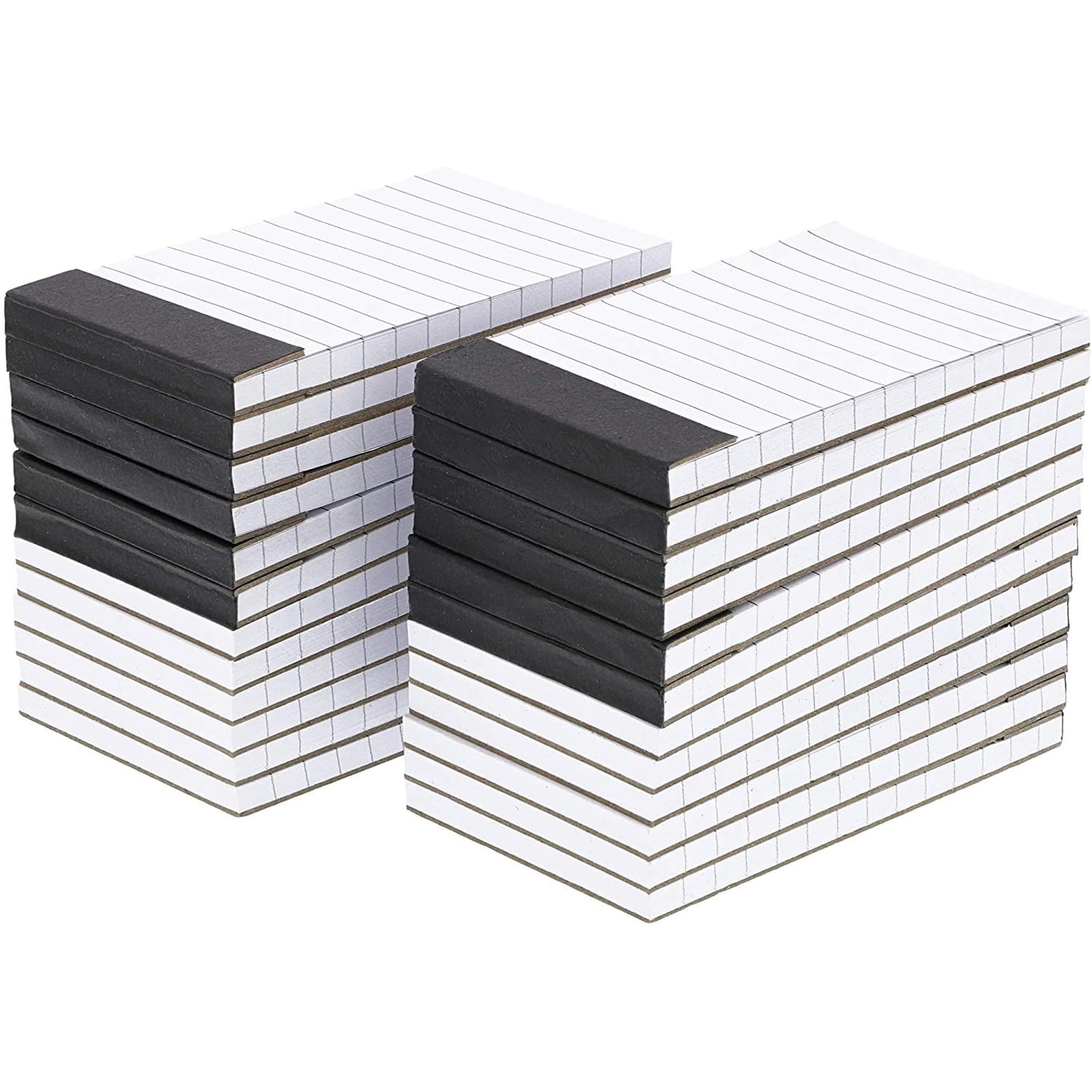 Paper Junkie Mini To Do Notepads with Lined Paper - 2.4 x 4.2 Inches, 24-Pack - Perfect for Office, School, Grocery Lists & Daily Reminders