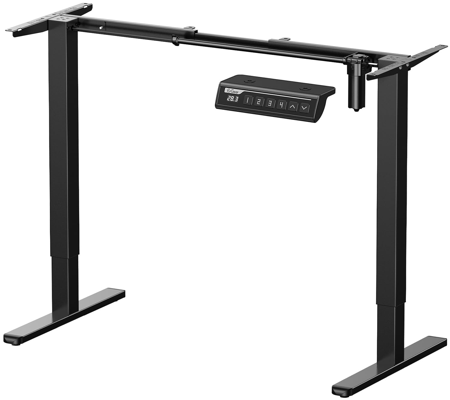 ErGear Electric Standing Desk Frame - 4 Memory Height Settings, Adjustable Table Legs up to 47.2