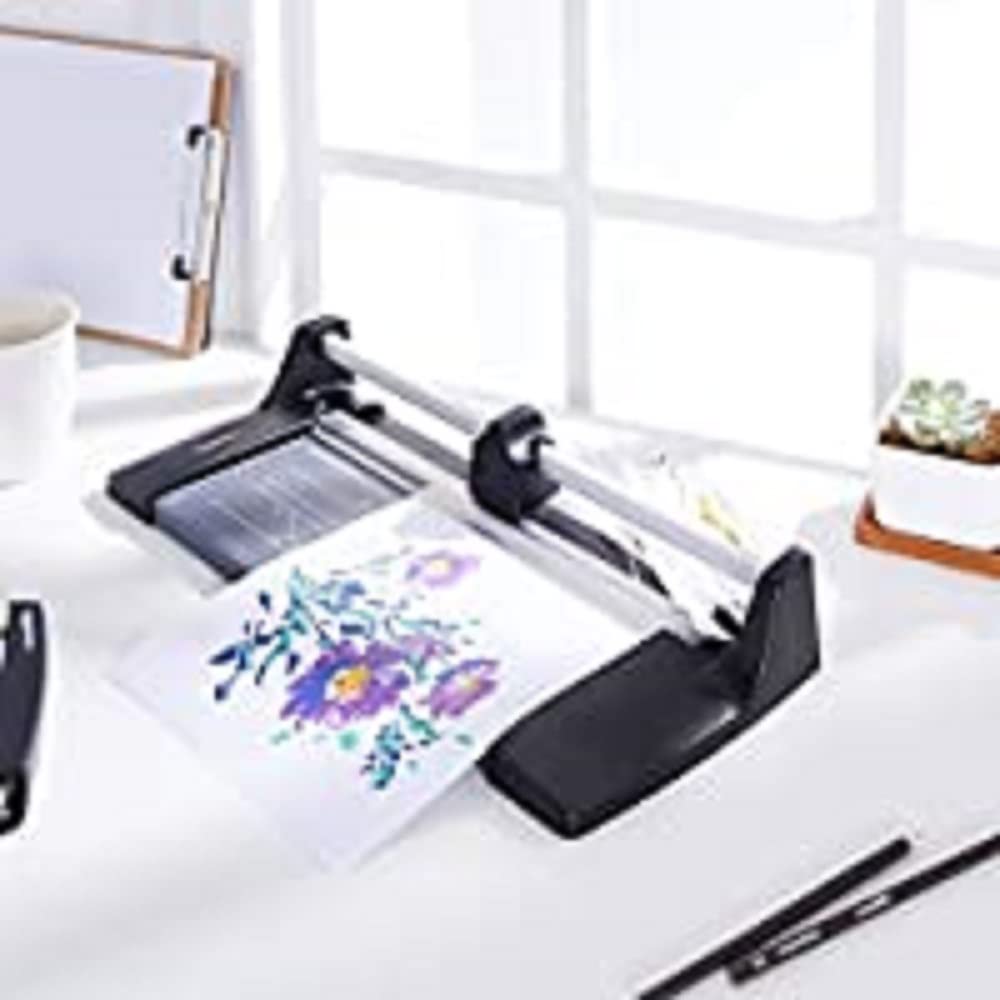 Amazon Basics A4 Paper Roll Cutter - Precision Cutting Tool for Office, School, and Craft Projects - Perfect for Documents, Artwork, and DIY Projects