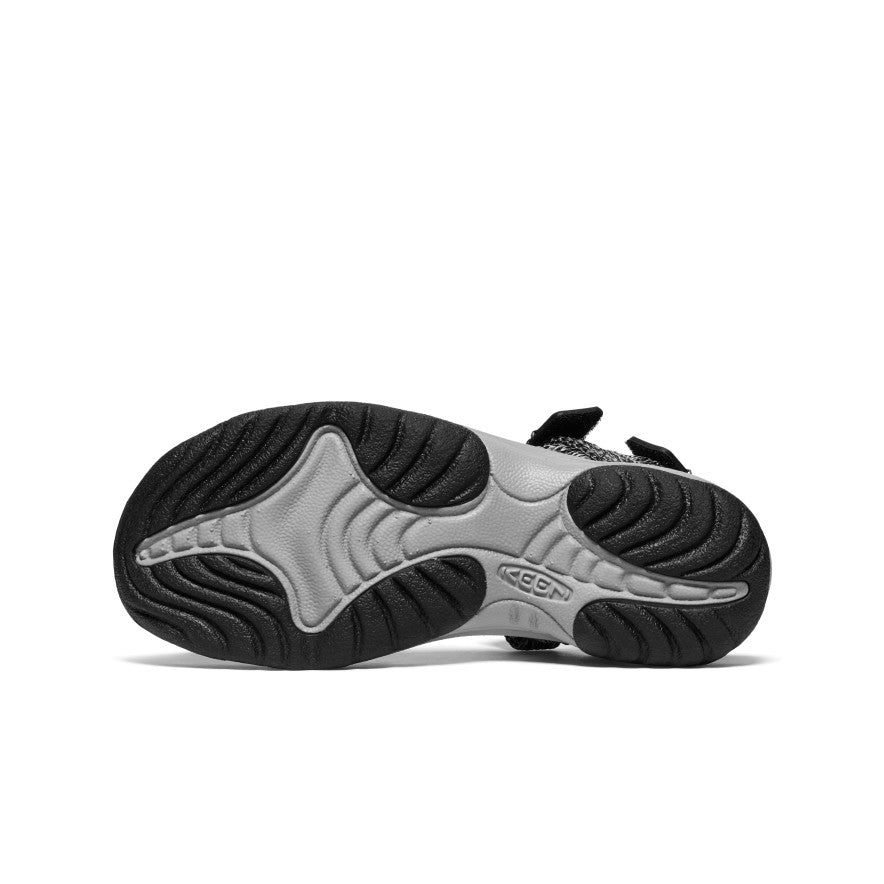 Women's Comfortable Bali Strap Sandal - Adjustable Alloy Buckle & Black Leather | Perfect for Beach, Vacation & Summer Outfits