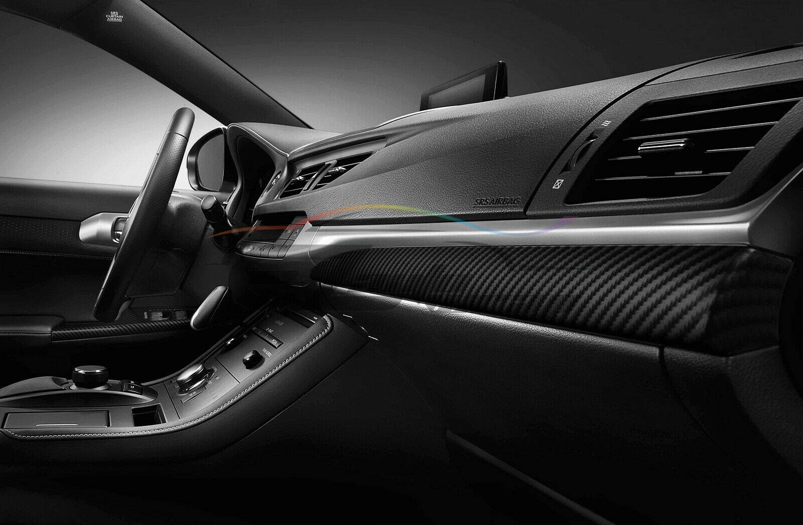5FT x 35FT Black 4D Textured Carbon Fiber Vinyl Wrap - Bubble Free Air Release Self-Adhesive Film for Cars, Laptops, Furniture - DIY Peel & Stick Decal with Free Tool Kit - Perfect for Vehicle Wrapping, Home Decor & Electronics Customization