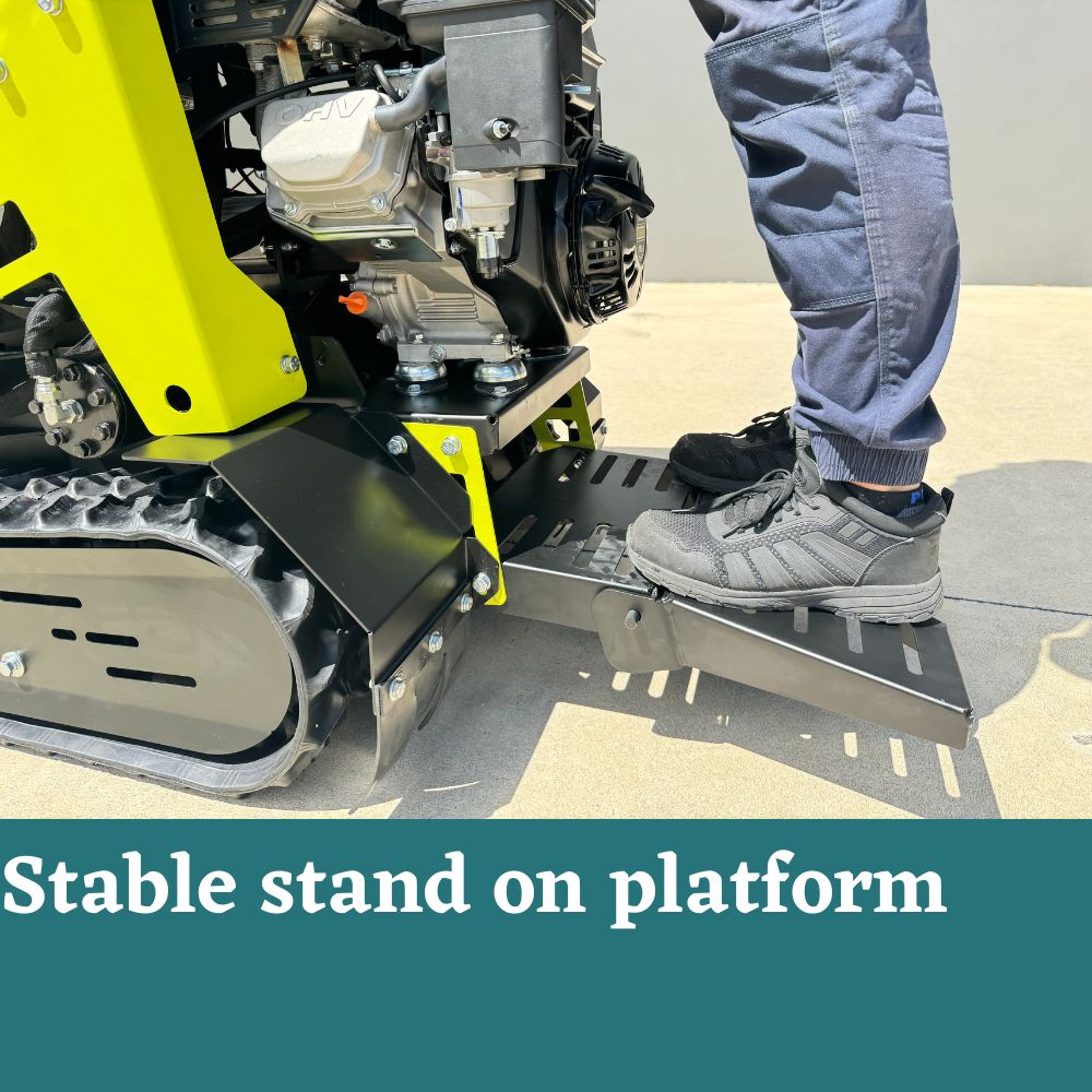 Forestwest 600MM Stand-On Trencher - 20HP Self-Propelled Ditch Digger BM699 - Perfect for Landscaping, Irrigation, and Utility Installation Projects