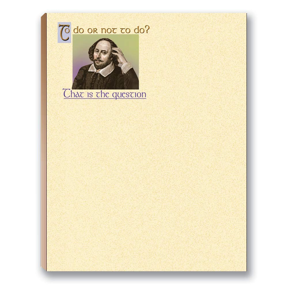 Stonehouse Collection - Funny Notepads Assorted Pack - 4 Hilarious To-Do List Notepads - USA Made - Perfect for Office, Home & Gift Giving