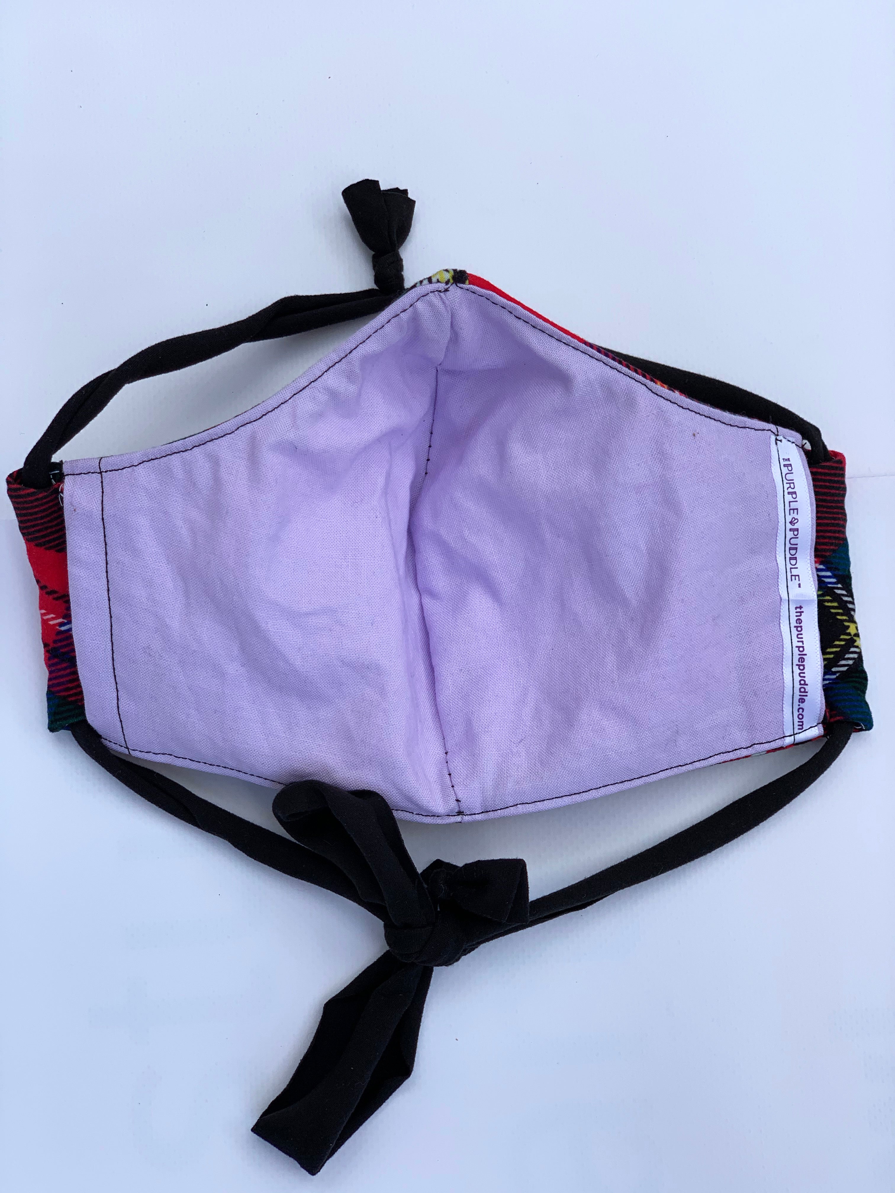 Royal Stewart Tartan Face Mask - Reusable & Washable Scottish Plaid Cloth Mask for Men & Women - Perfect for Travel, Work, and Daily Protection