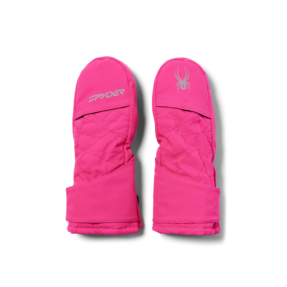 Spyder 2024 Toddler Cubby Ski Mittens - Warm Waterproof Winter Gloves for Kids - Perfect for Snowboarding, Sledding & Outdoor Winter Activities