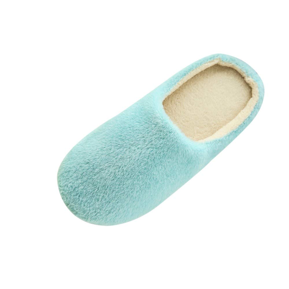 Cozy Plush Indoor Slippers for Women - Anti-Slip Soft Winter House Shoes with Cushioned Footbed - Perfect for Home, Lounge & Cold Weather Comfort