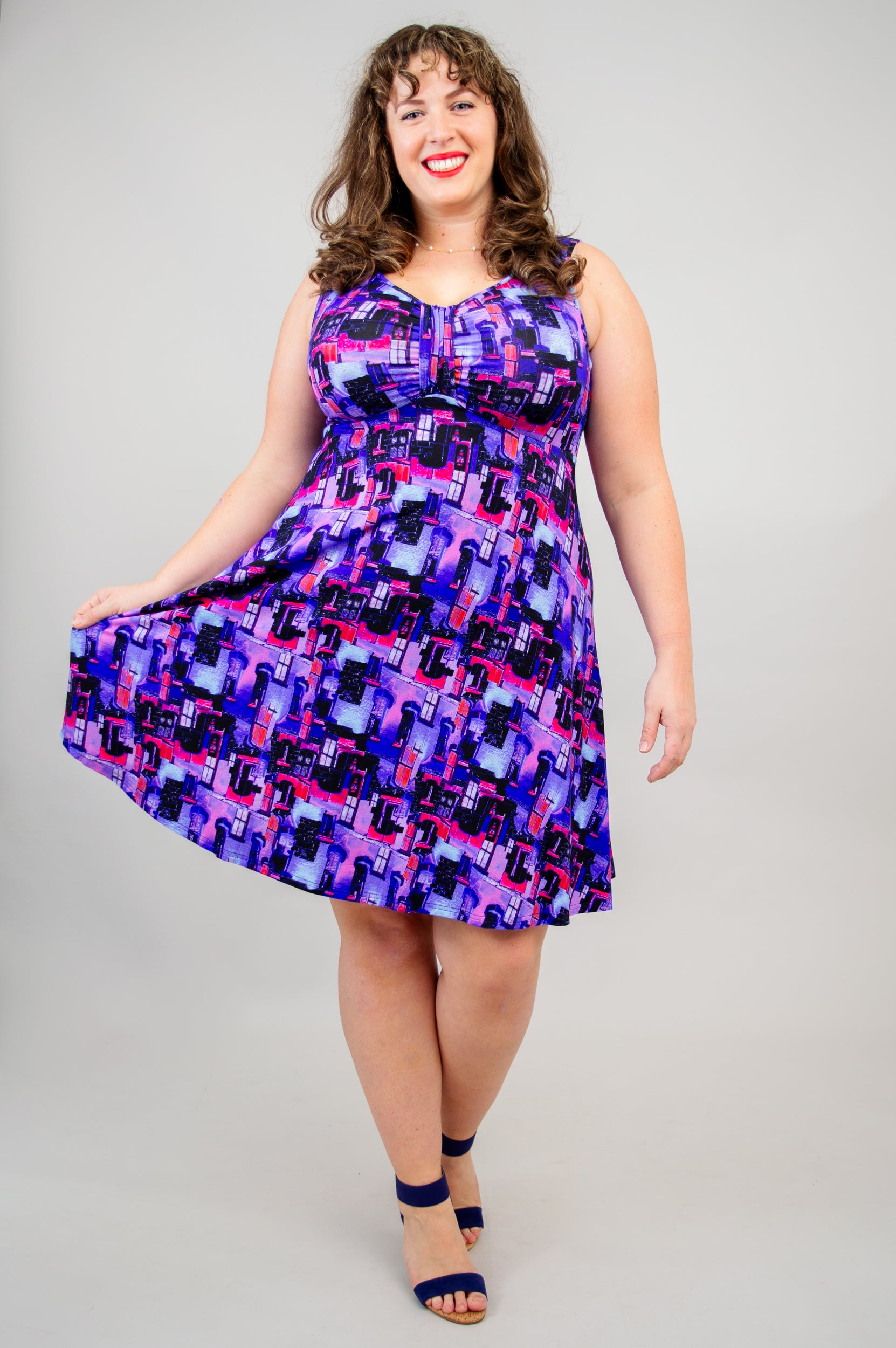 Genesis Dress - Victoria Style Bamboo Fabric Women's Summer Dress for Casual Wear, Beach Outings, and Outdoor Events