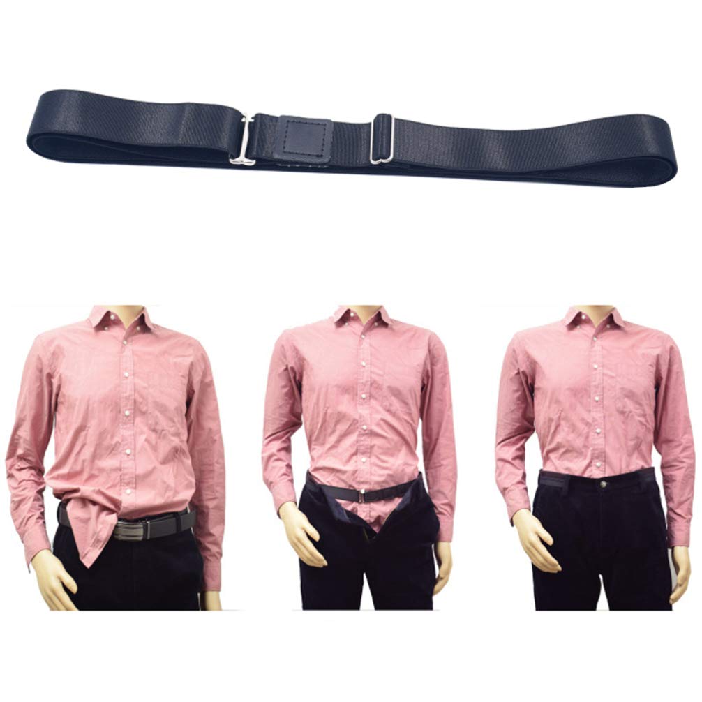 Healifty Men's Shirt Stays Belt - Premium Shirt Keeper for Dress Shirts, Secure Shirt Lock Tucker for Men & Women - Perfect for Office Wear, Formal Events & Business Attire