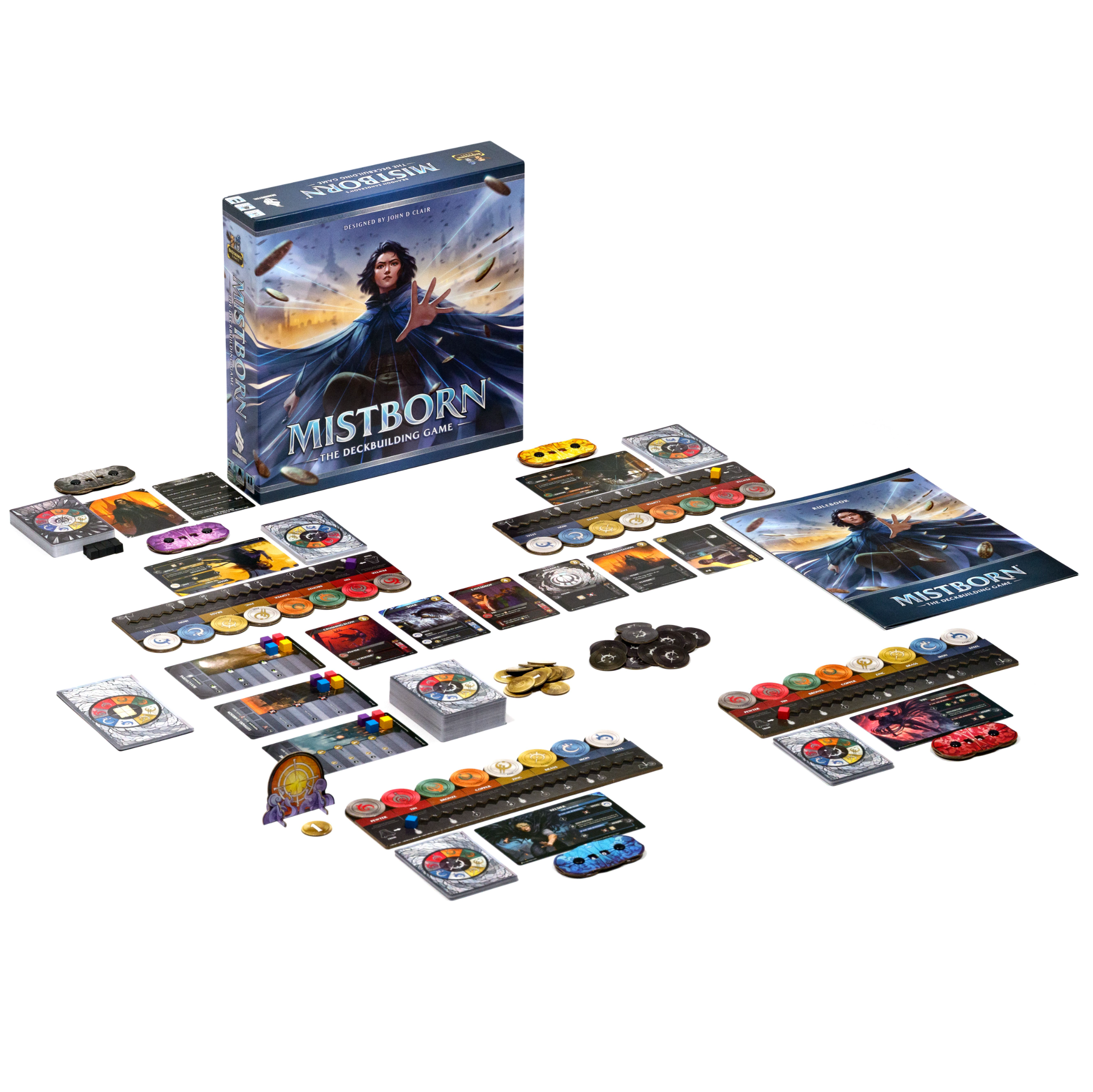 Mistborn Deck Building Game - Strategic Card Game for Fantasy Fans | Perfect for Game Nights & Collectors