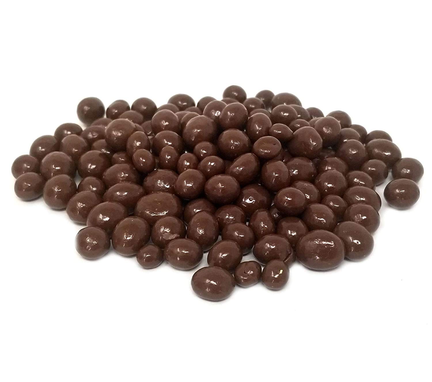 Premium Milk Chocolate Covered Espresso Coffee Beans - Gourmet Candy Snack (1 Pound Bag) - Perfect for Office Treats, Gift Baskets & Coffee Lovers