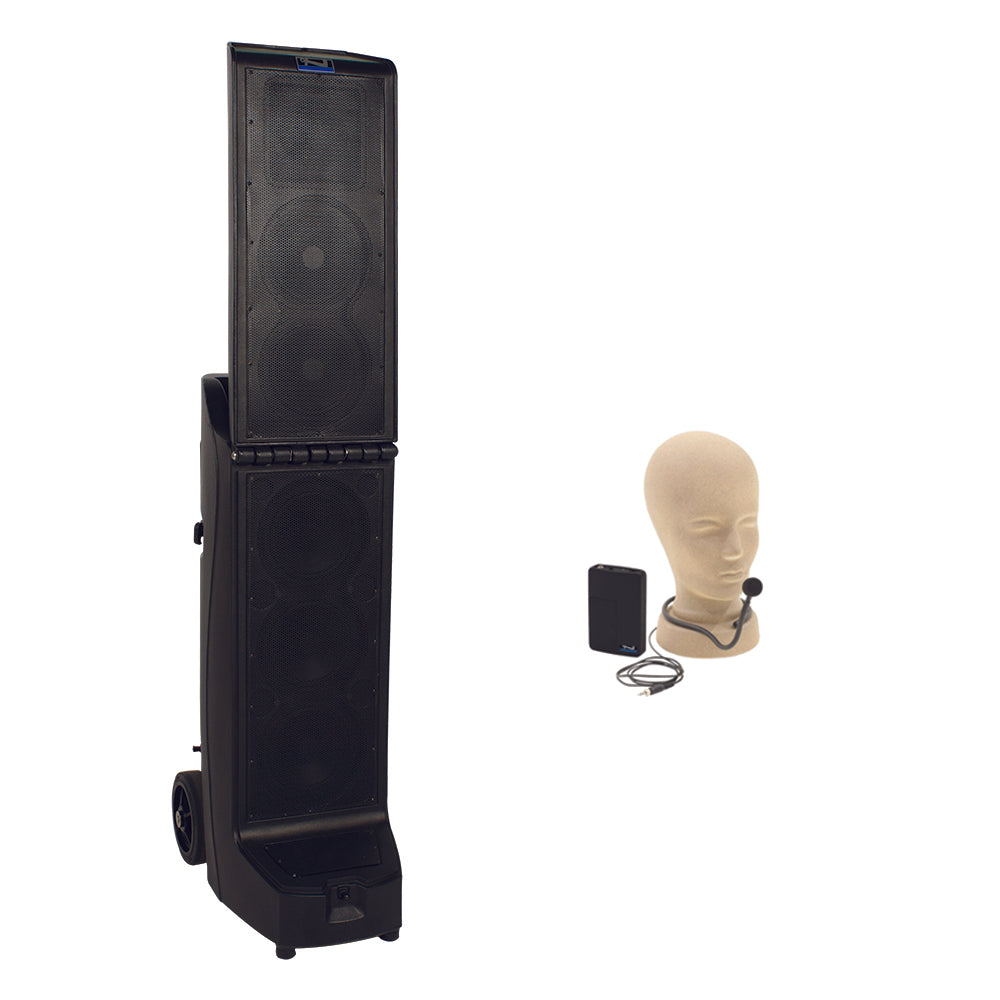 Anchor Audio Bigfoot XU2 Anchor Air Portable PA System with Wireless Microphone - Perfect for Outdoor Events, Weddings, and Live Performances