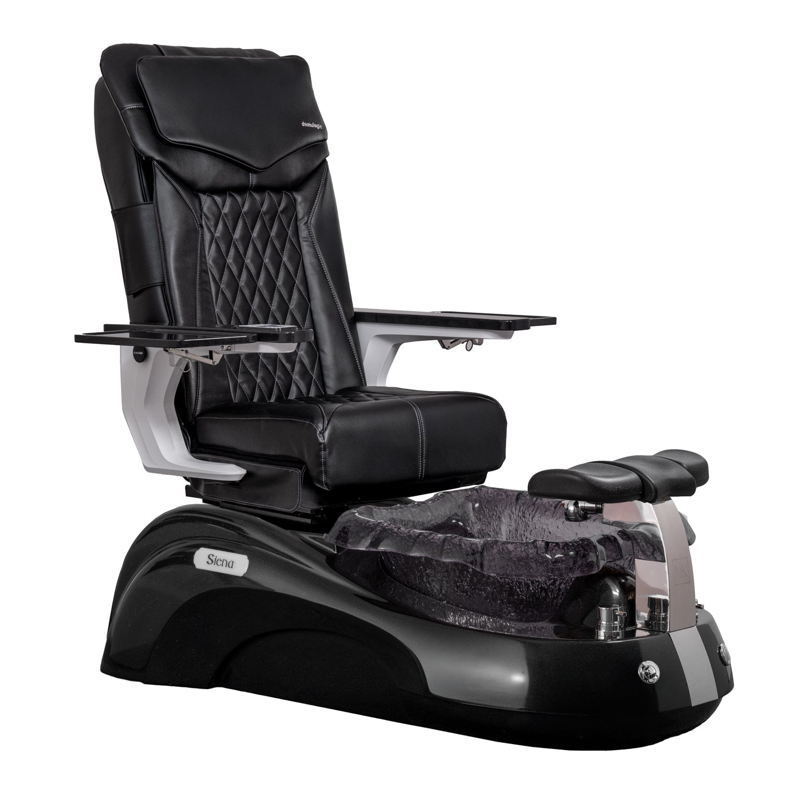 SIENA Shiatsulogic DX Professional Pedicure Chair - Ergonomic Massage Spa Chair for Nail Salons & Home Use - Shiatsu & Roller Massage with Heat Function